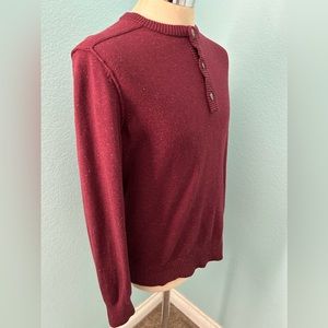 Burgundy banana republic sweater